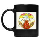 Кружка цветная UV-DTF