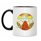 Кружка двухцветная