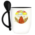 Кружка с ложкой