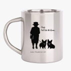 Кружка металлическая