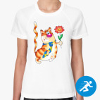 Женская спортивная футболка