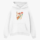 Толстовка худи оверсайз