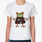Классическая женская футболка 'Жабы'