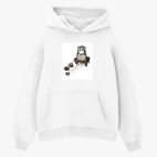 Толстовка худи оверсайз
