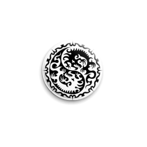 Значок 25мм Dragon