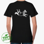 Женская футболка органик