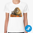 Женская спортивная футболка