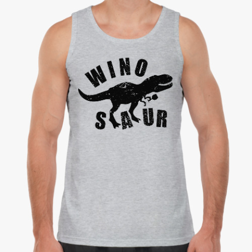 Майка с принтом Winosaur
