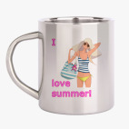 Кружка металлическая