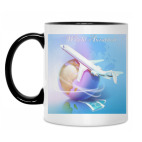 Кружка двухцветная