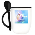 Кружка с ложкой