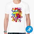 Мужская спортивная футболка