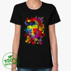 Женская футболка органик