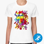 Женская спортивная футболка