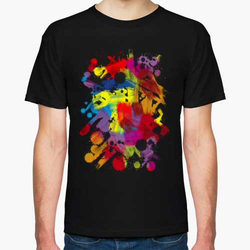 Футболка с принтом Абстракция № 7