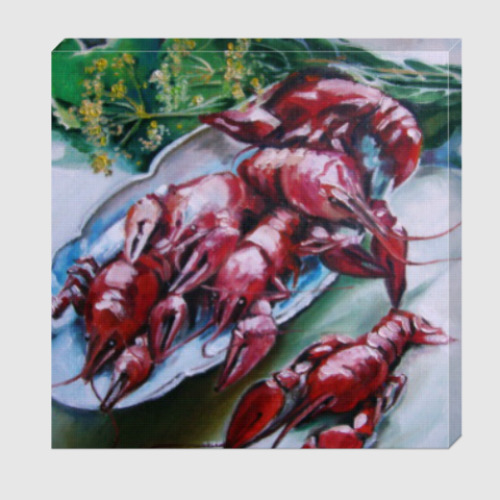 Холст с принтом Раки