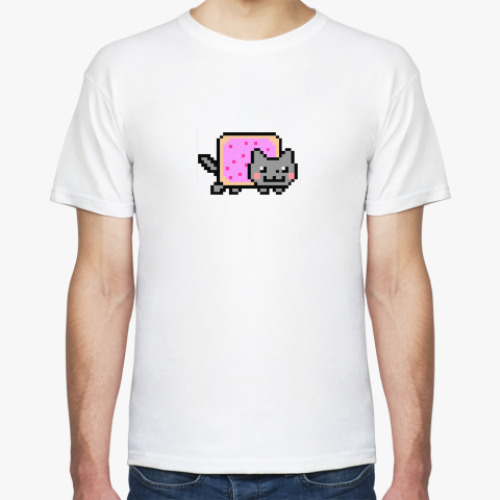 Футболка с принтом Nyan Cat