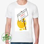 Мужская футболка органик