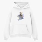 Толстовка худи оверсайз