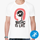 Мужская спортивная футболка