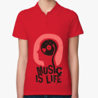 Женская рубашка поло