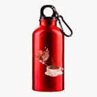 Металлическая бутылка 400 мл UV-DTF