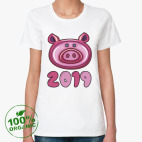 Женская футболка органик