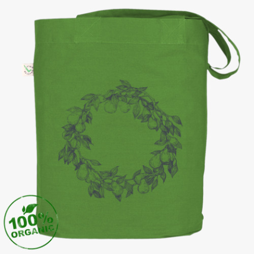 Сумка шоппер Ботаника. Груша.