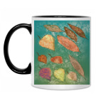 Кружка двухцветная