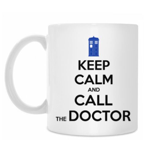Кружка KEEP CALM and DOCTOR WHO