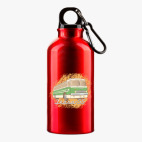 Металлическая бутылка 400 мл UV-DTF