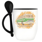 Кружка с ложкой