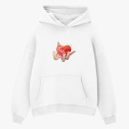 Толстовка худи оверсайз