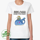 Женская футболка органик