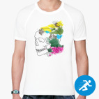 Мужская спортивная футболка