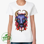 Женская футболка органик