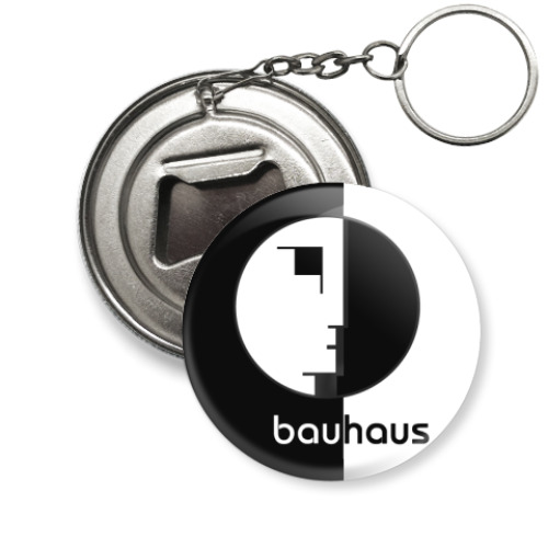 Брелок-открывашка с принтом Bauhaus