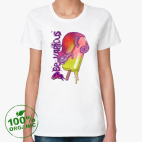 Женская футболка органик