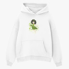 Толстовка худи оверсайз