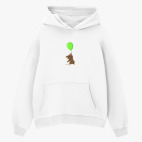 Толстовка худи оверсайз