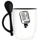 Кружка с ложкой