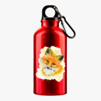 Металлическая бутылка 400 мл UV-DTF