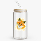 Банка с бамбуковой крышкой