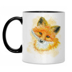 Кружка двухцветная