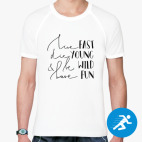 Мужская спортивная футболка