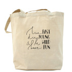 Холщовая сумка