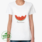 Женская футболка органик