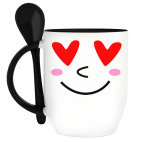 Кружка с ложкой