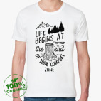 Мужская футболка органик