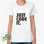 Женская футболка органик